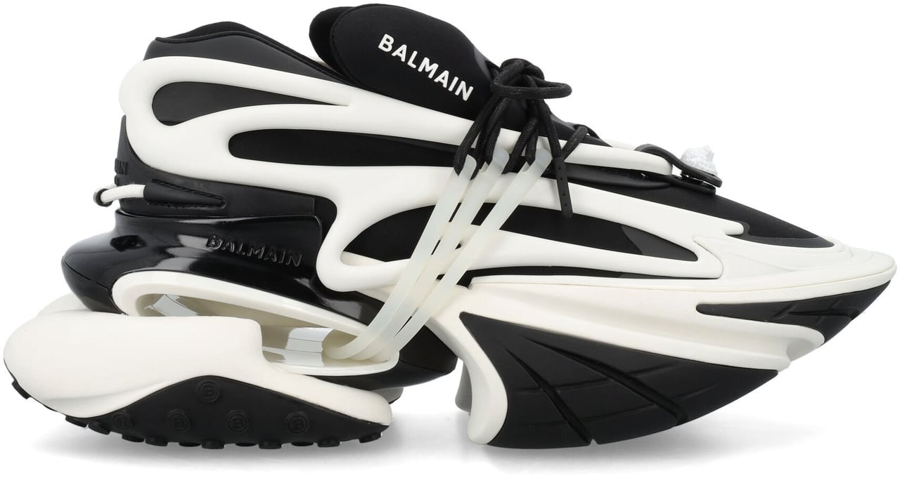 Balmain Unicorn Sneaker Nero Zwart