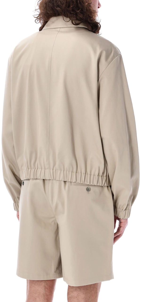 AMI Paris ADC ZIPPED JACKET Beige