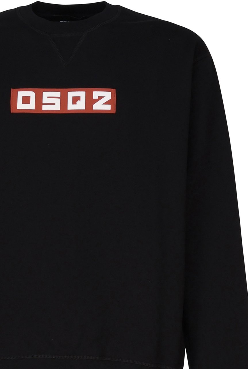 Dsquared2 Cool Fit Black Sweatshirt Black Zwart