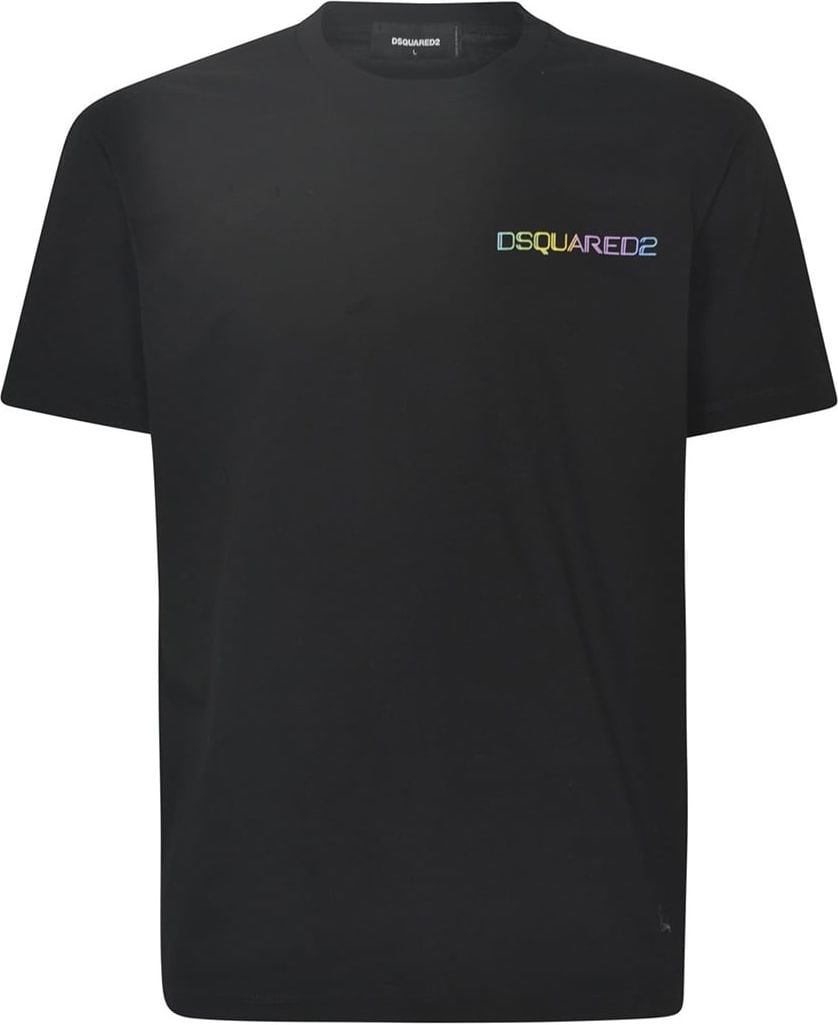 Dsquared2 Dsquared2 T-shirts and Polos Black Zwart