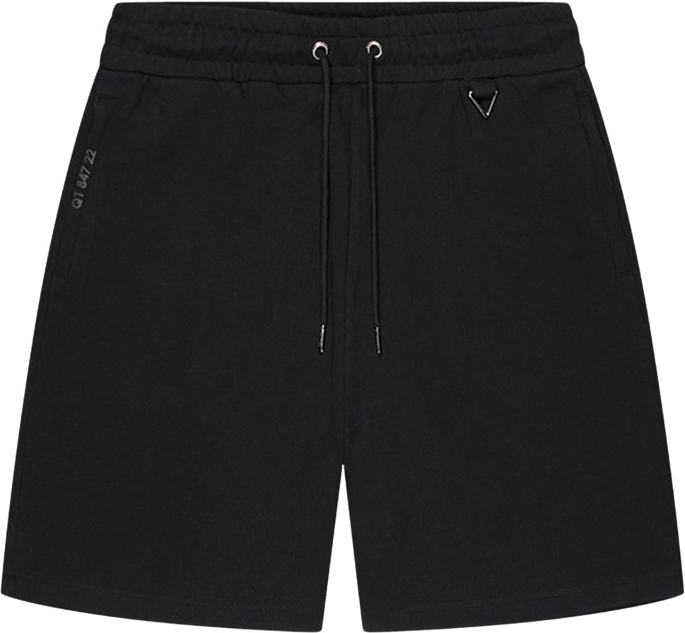 Quotrell Blank Shorts | Black Zwart
