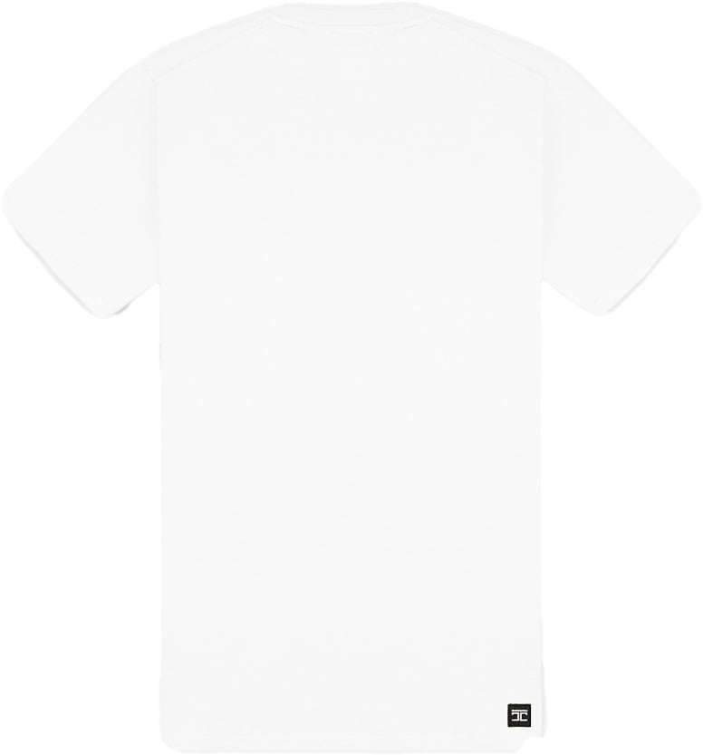 JORCUSTOM PinUp Slim Fit T-Shirt White Wit