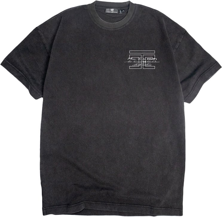 JORCUSTOM Rolls Loose Fit T-Shirt AcidGrey Grijs