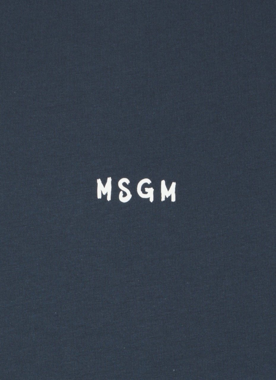 MSGM t-shirt darkblue (navy) Blauw