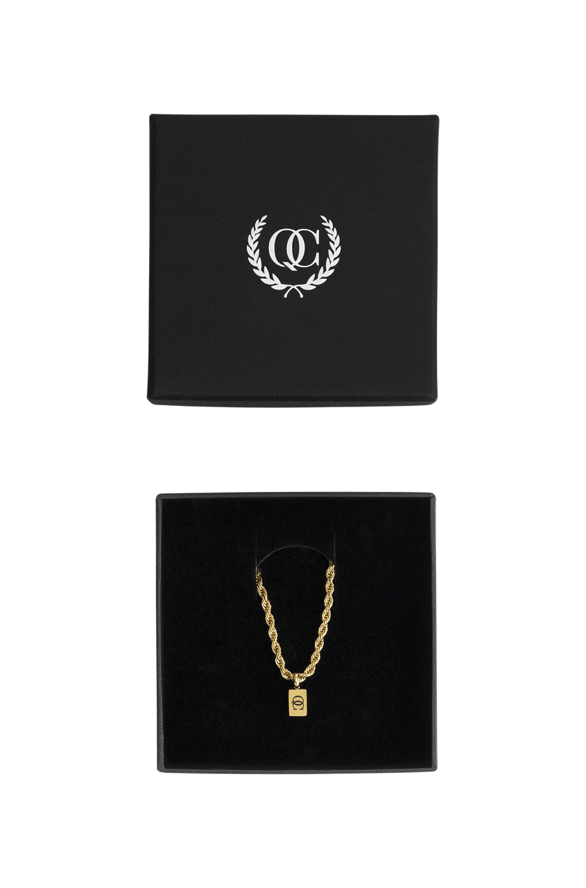 Quotrell Rope Chain - 60 Cm | Gold Goud