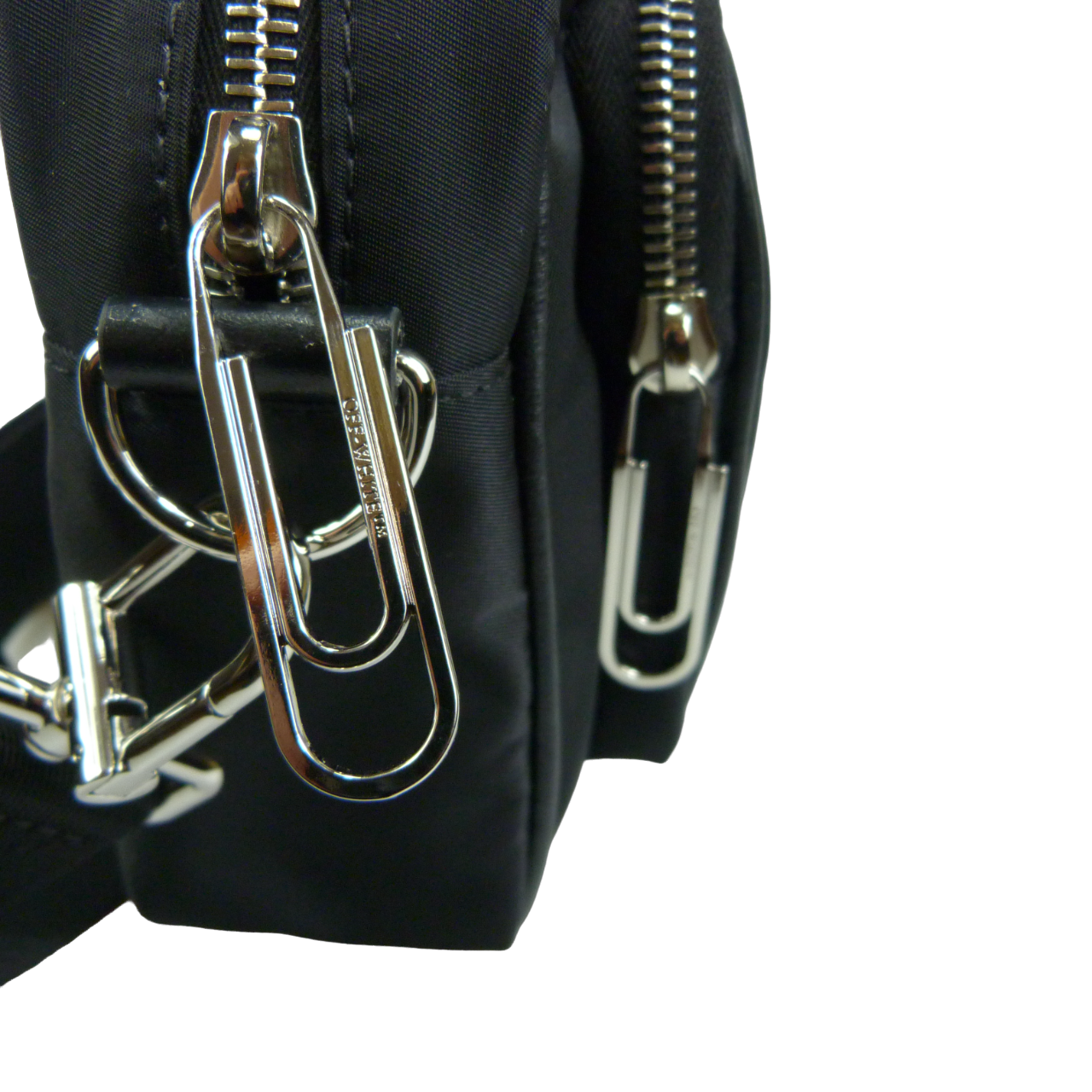 OFF-WHITE Borsa a tracolla nera Zwart