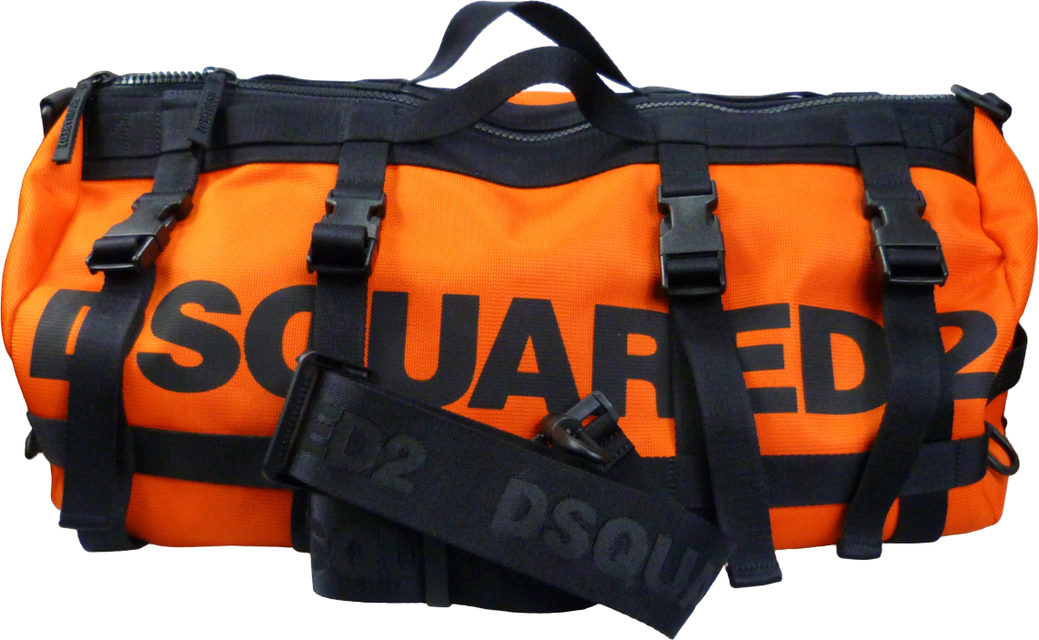 Dsquared2 Borsa da viaggio da uomo Oranje
