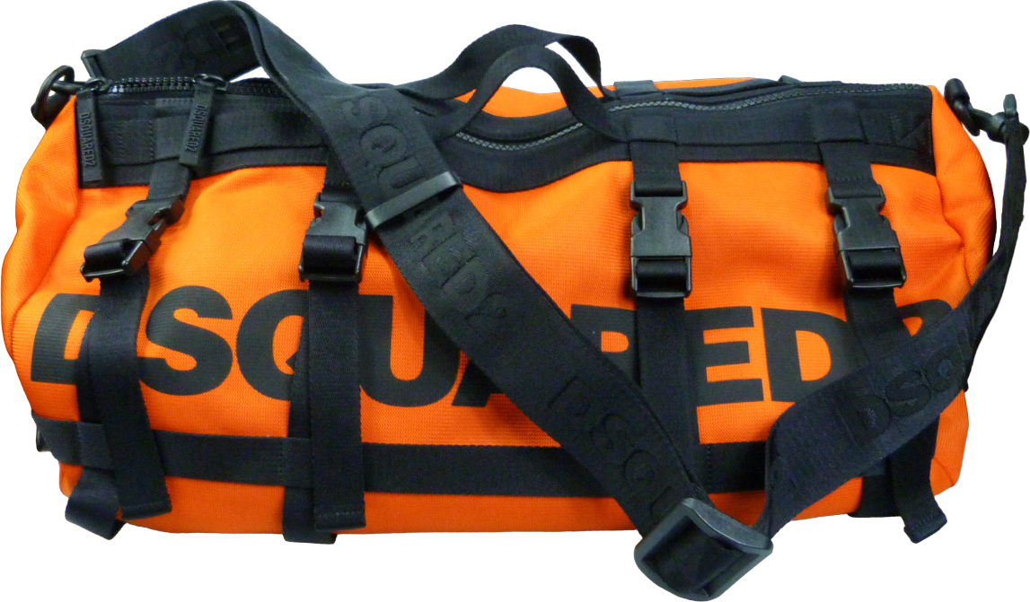 Dsquared2 Borsa da viaggio da uomo Oranje