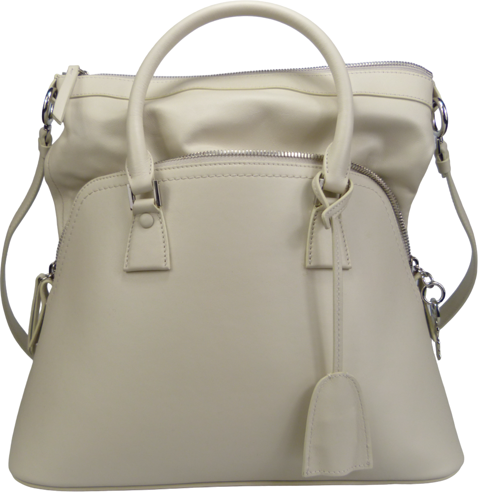 Maison Margiela Borsa media crossbody grigia Grijs