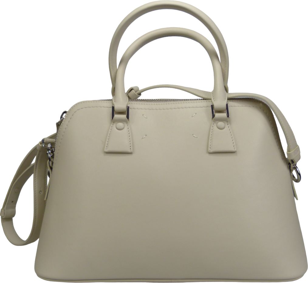 Maison Margiela Borsa media crossbody grigia Grijs