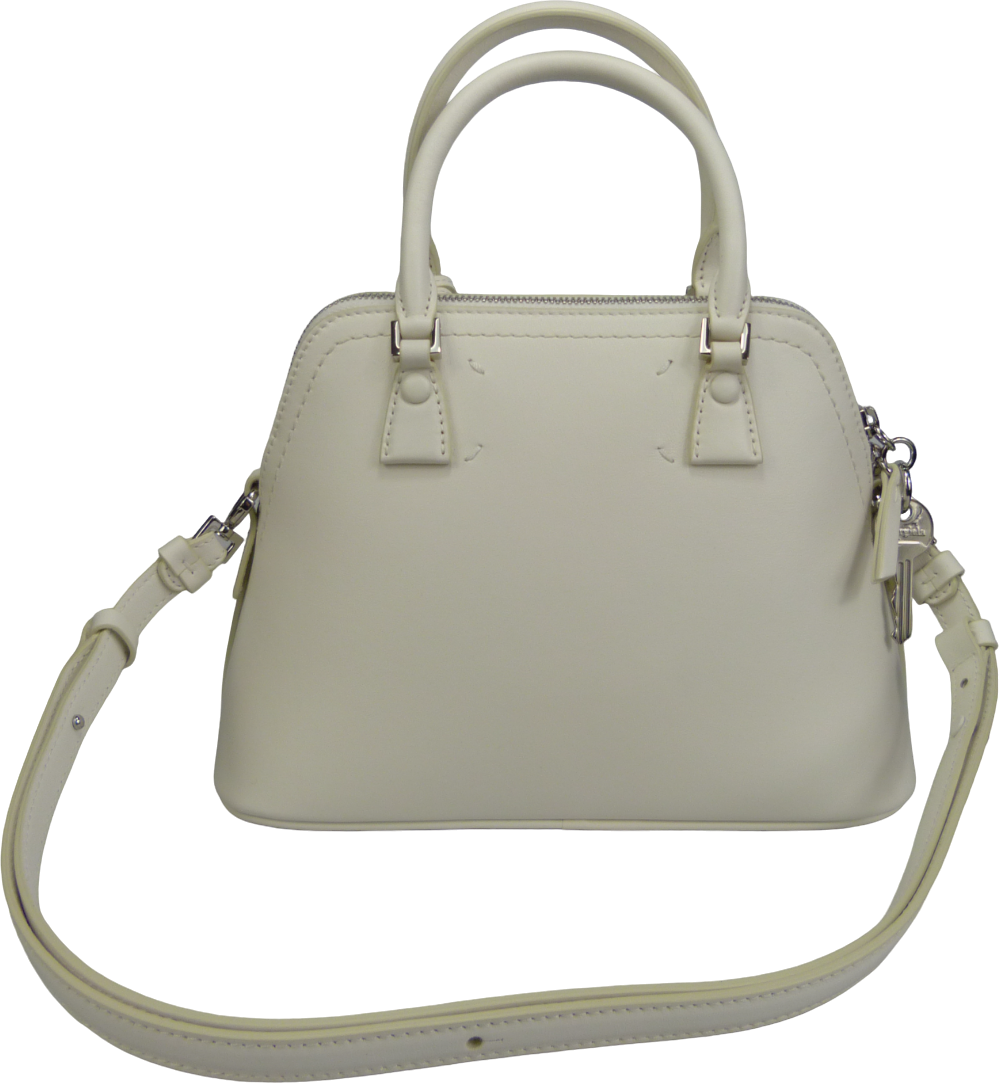 Maison Margiela Borsa tote mini bianca Wit