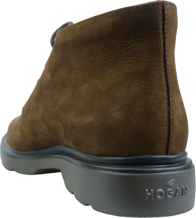 HOGAN Polacchino Nabuk Marrone H393 Bruin