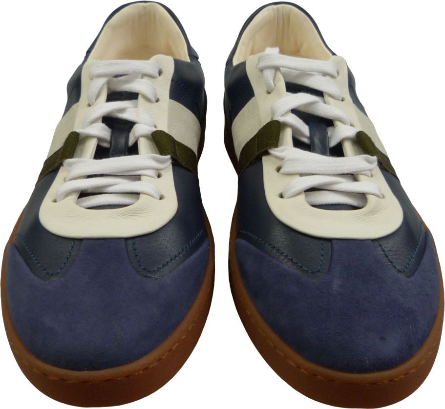 Ferragamo Sneakers Garda Low Navy Navy