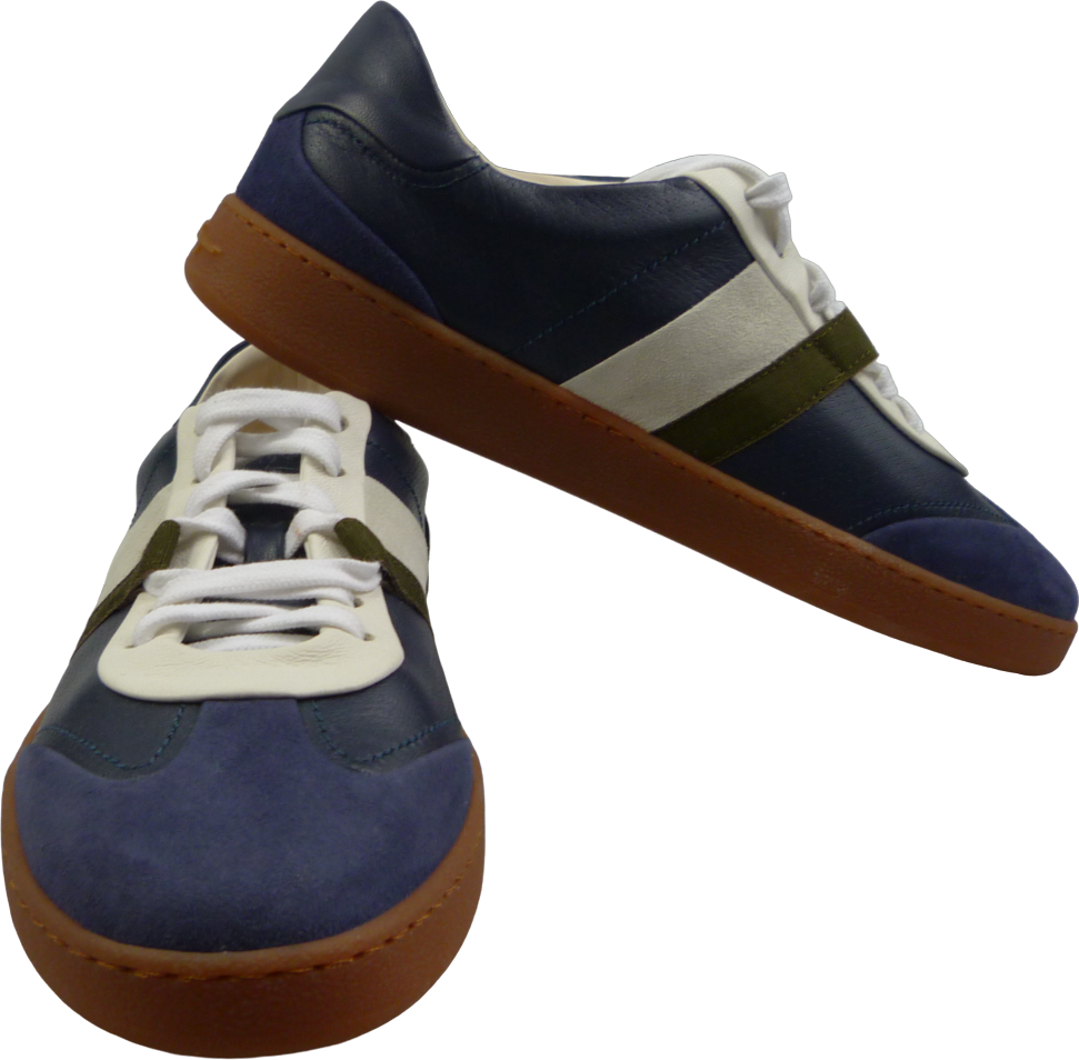Ferragamo Sneakers Garda Low Navy Navy