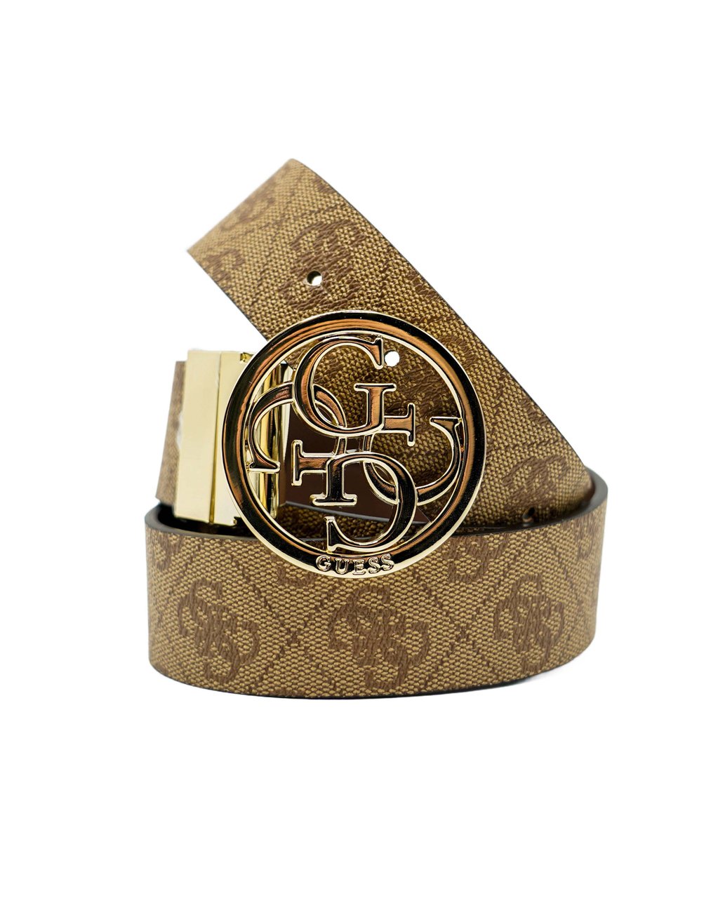 Guess Nolana Omkeerbare Broekriem Beige