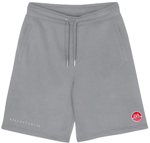 XPLCT Studios Herritage Shorts Grey Grijs