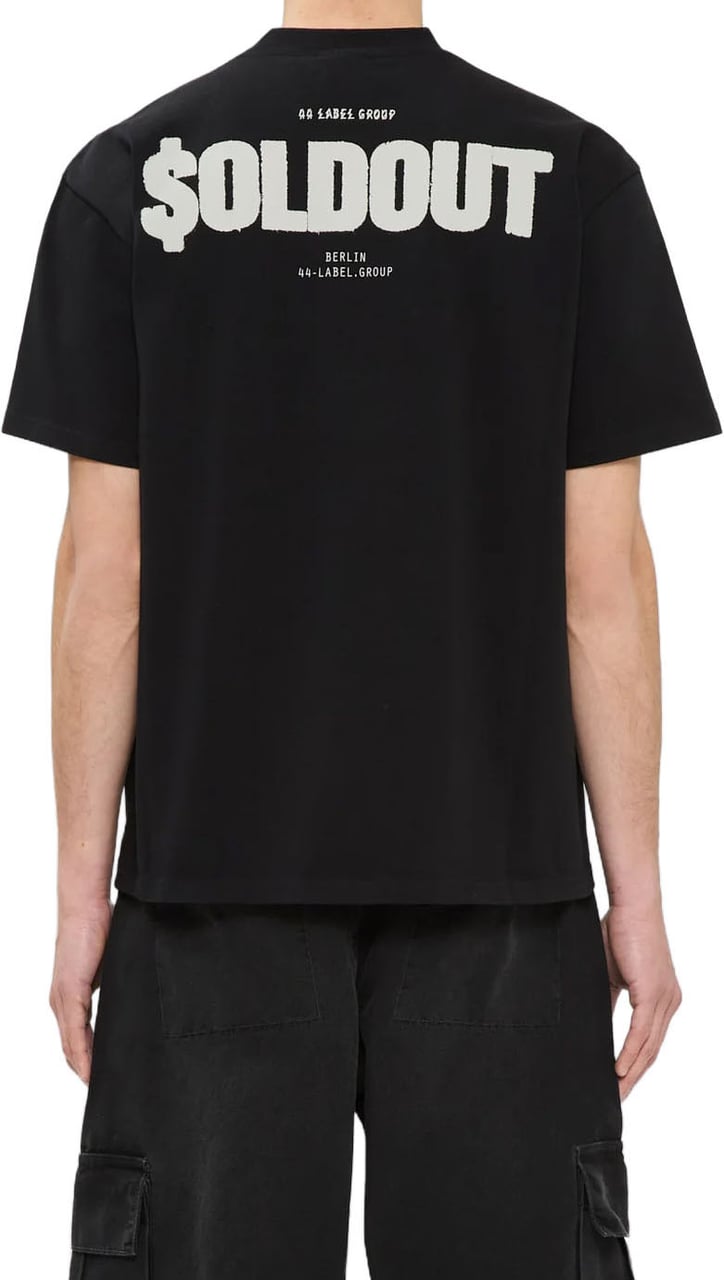 44 Label Group SOLD OUT STANDARD T-SHIRT Zwart