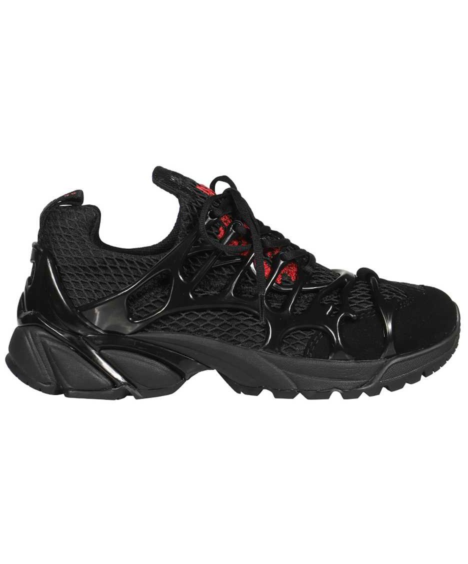 44 Label Group Mid-top sneakers Zwart