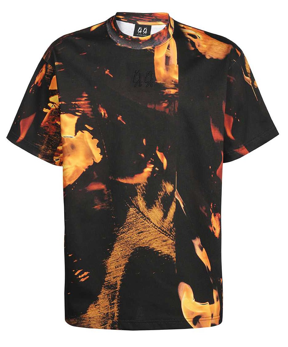 44 Label Group Cotton T-shirt Zwart