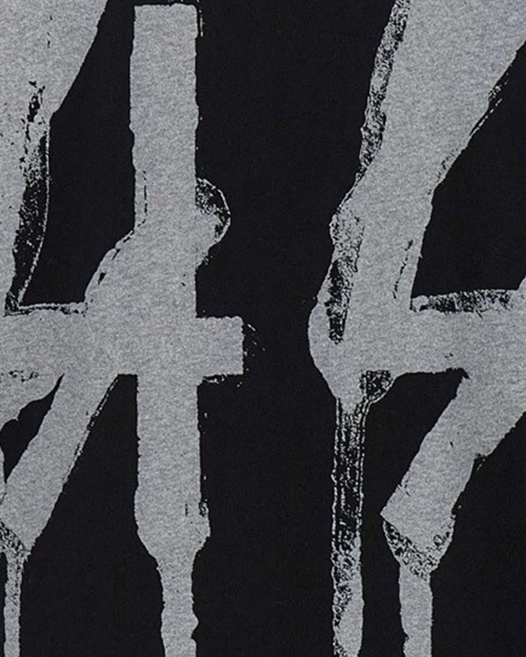 44 Label Group T-Shirts And Polos Blackdrip Corrosion Zwart