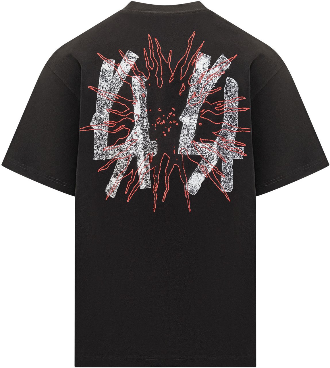 44 Label Group 44 Label Group T-Shirt Nera Darkened Uomo Zwart