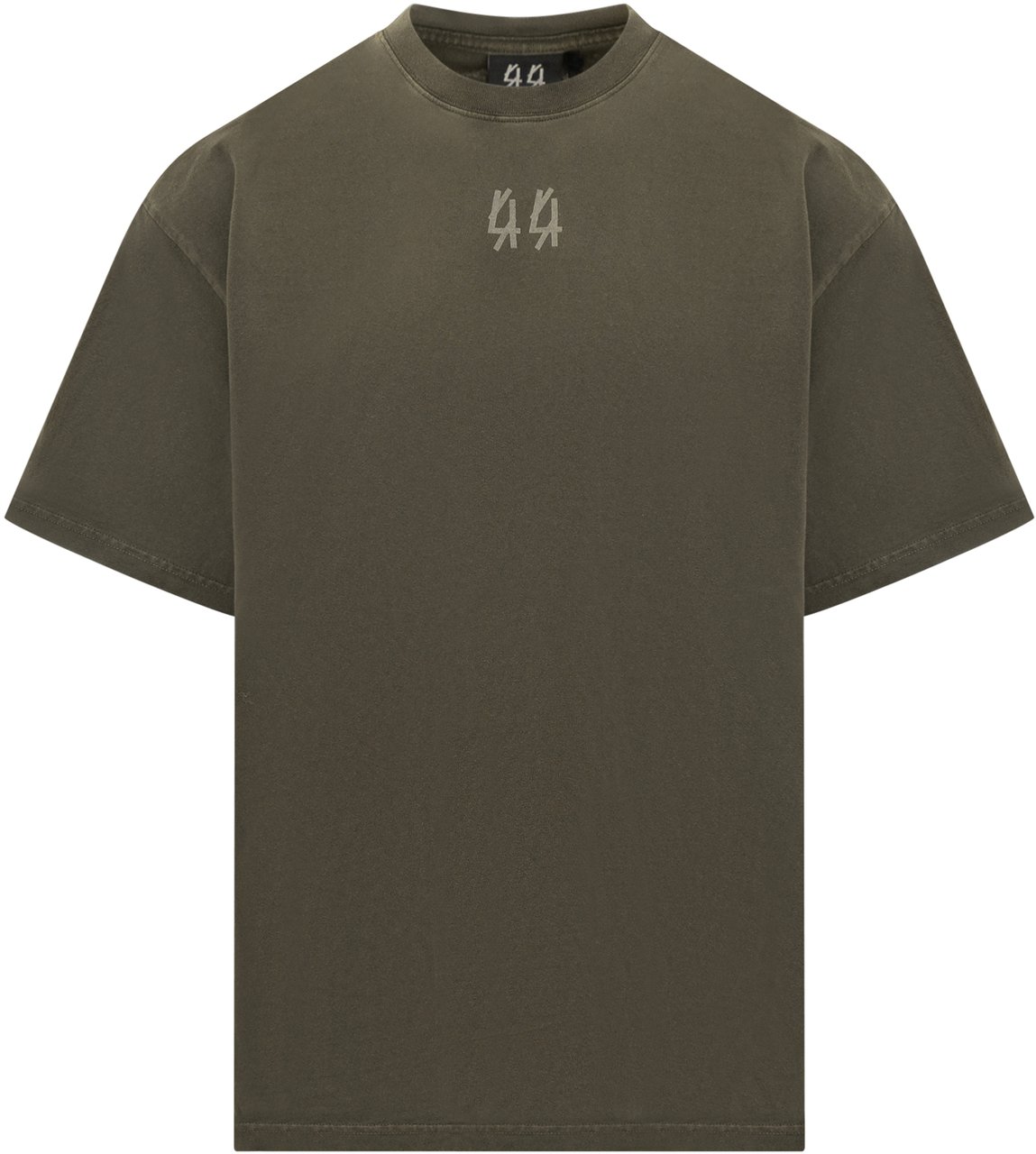 44 Label Group 44 Label Group T-Shirt Verde Logo Uomo Groen