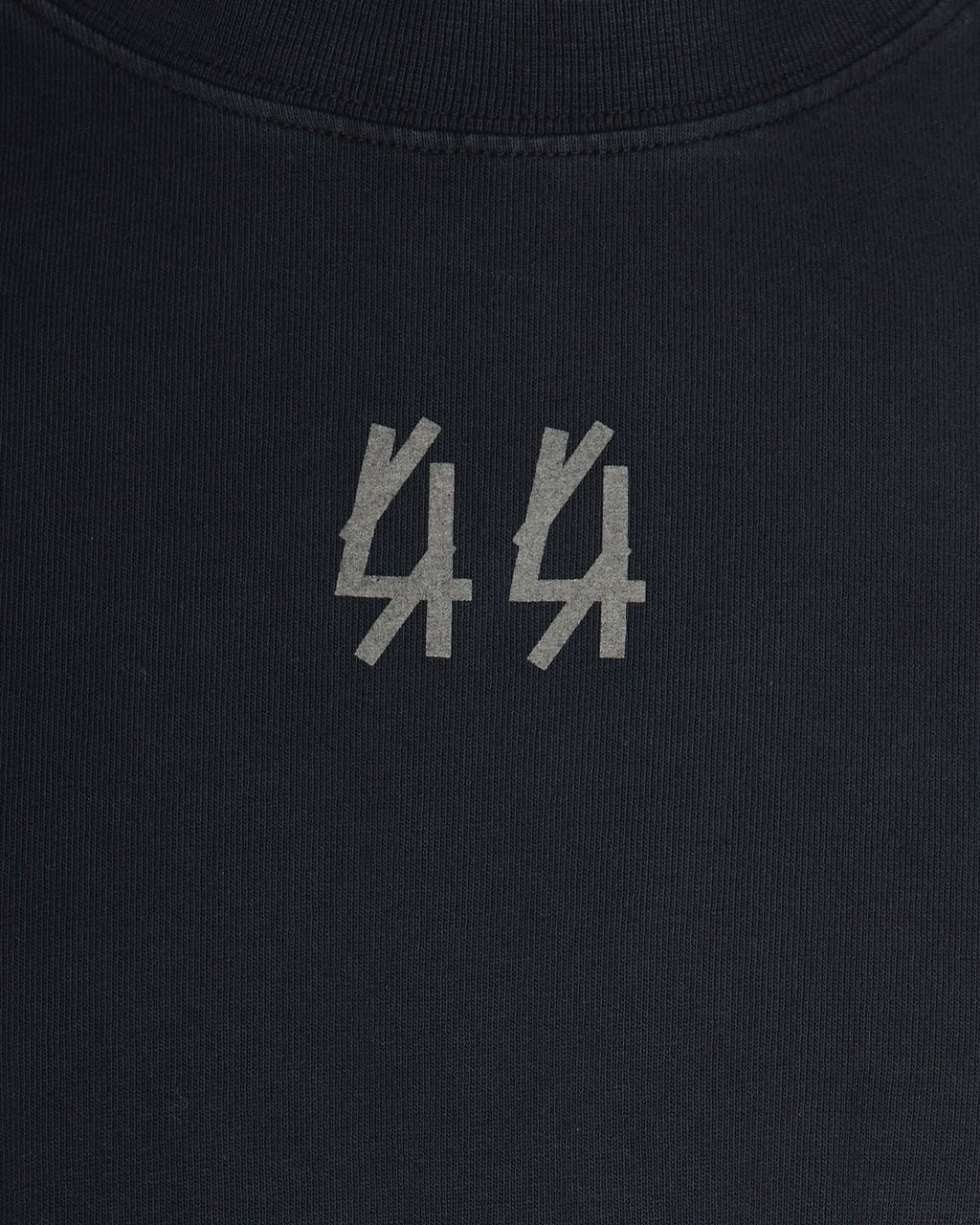 44 Label Group T-Shirts And Polos Faded Black44Smoke Grey Zwart
