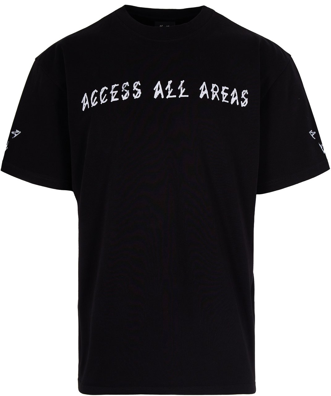 44 Label Group T-Shirts And Polos Black Gloves Dirty White Zwart