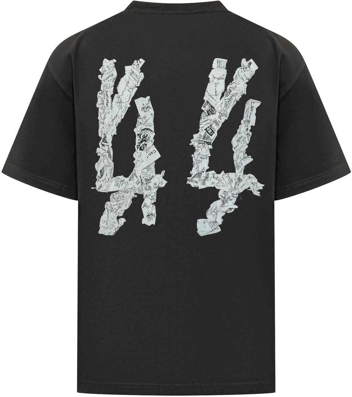 44 Label Group TEE JERSEY Zwart