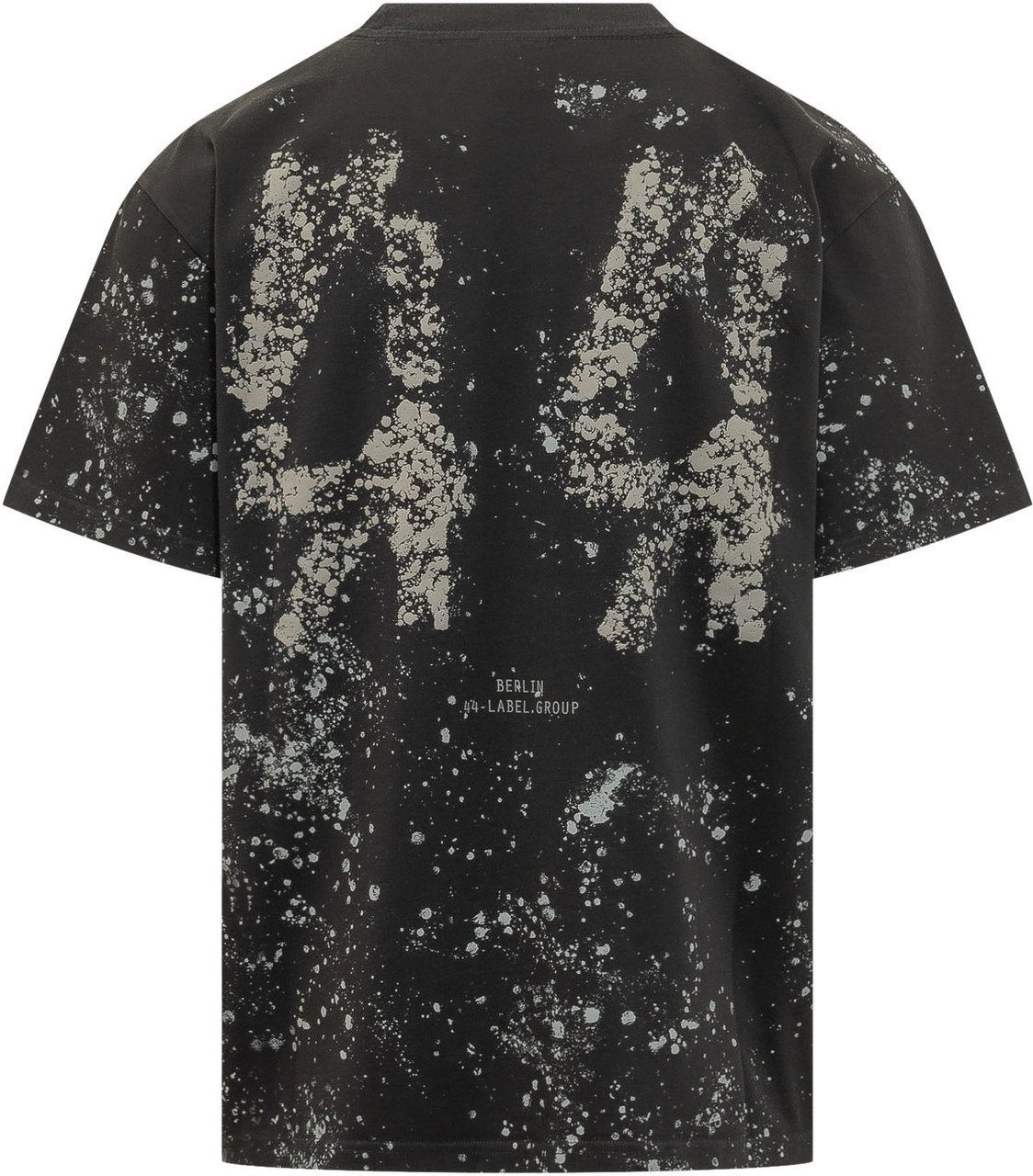 44 Label Group T-shirt con Stampa All Over Zwart