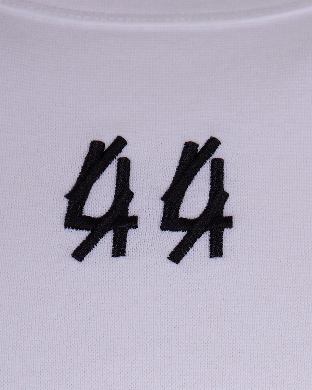 44 Label Group T-Shirts And Polos Optical White 44 Black Wit