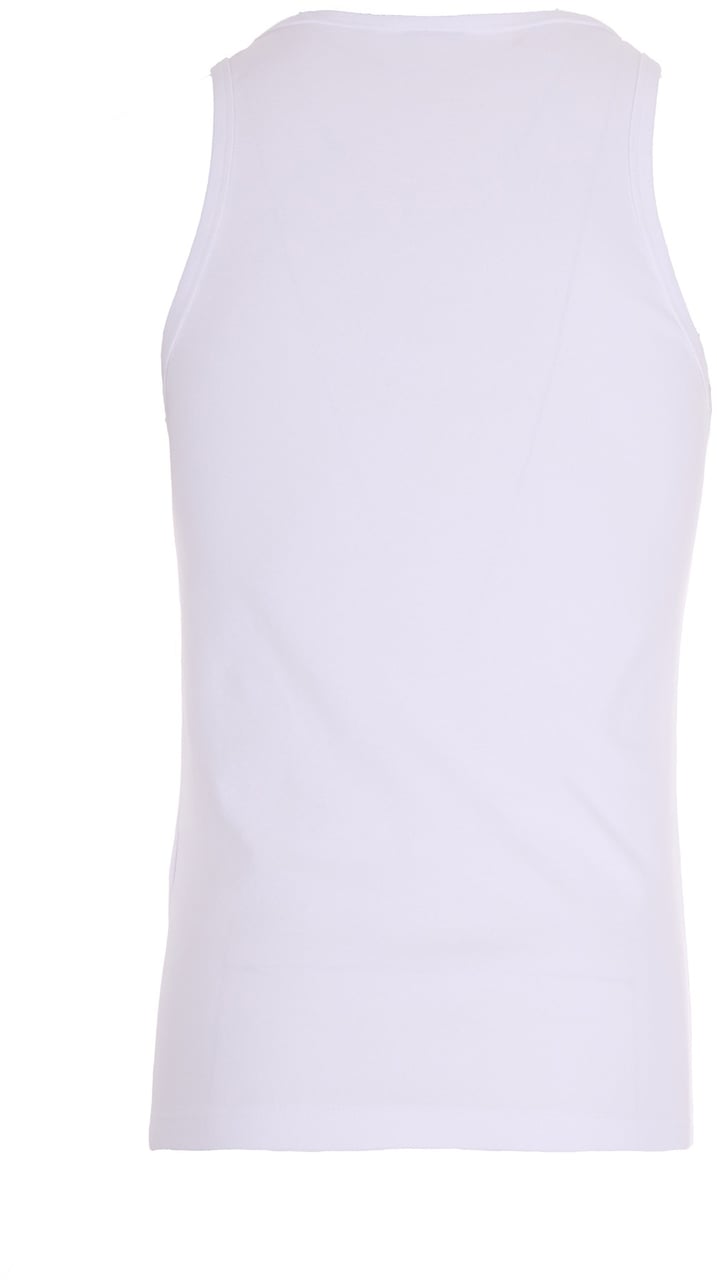 44 Label Group T-Shirts And Polos Optical White 44 Black Wit