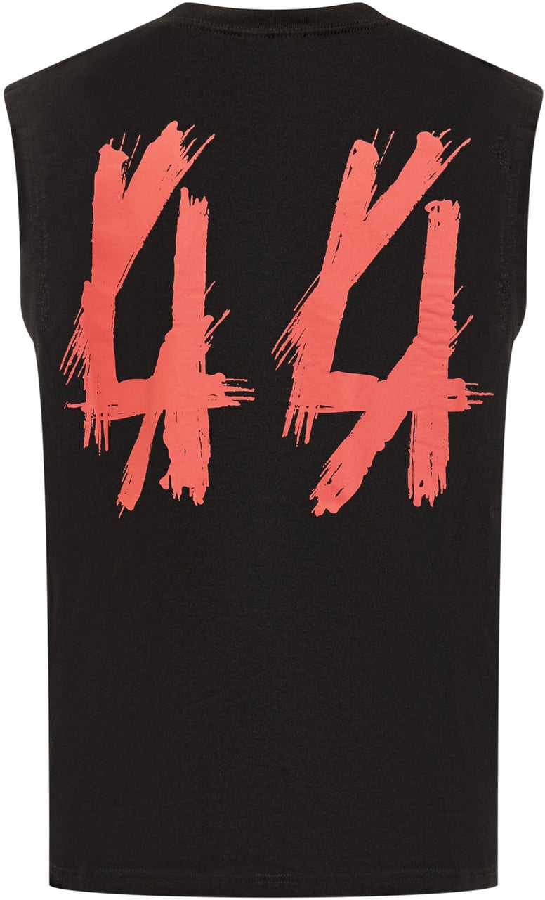 44 Label Group 44 Label Group Canotta Front Row Uomo Zwart