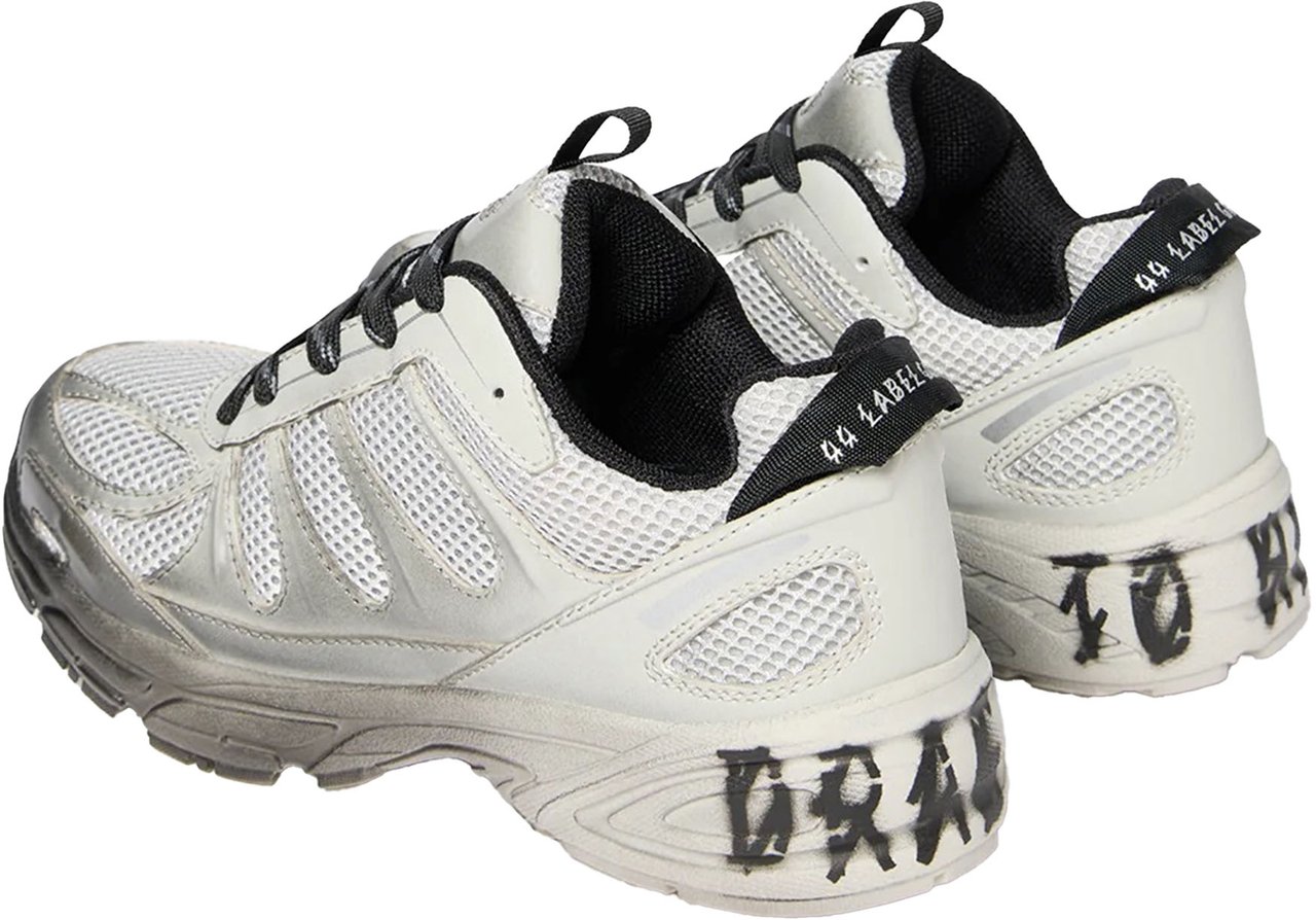 44 Label Group Sneakers Blackgrey Gradient Zwart
