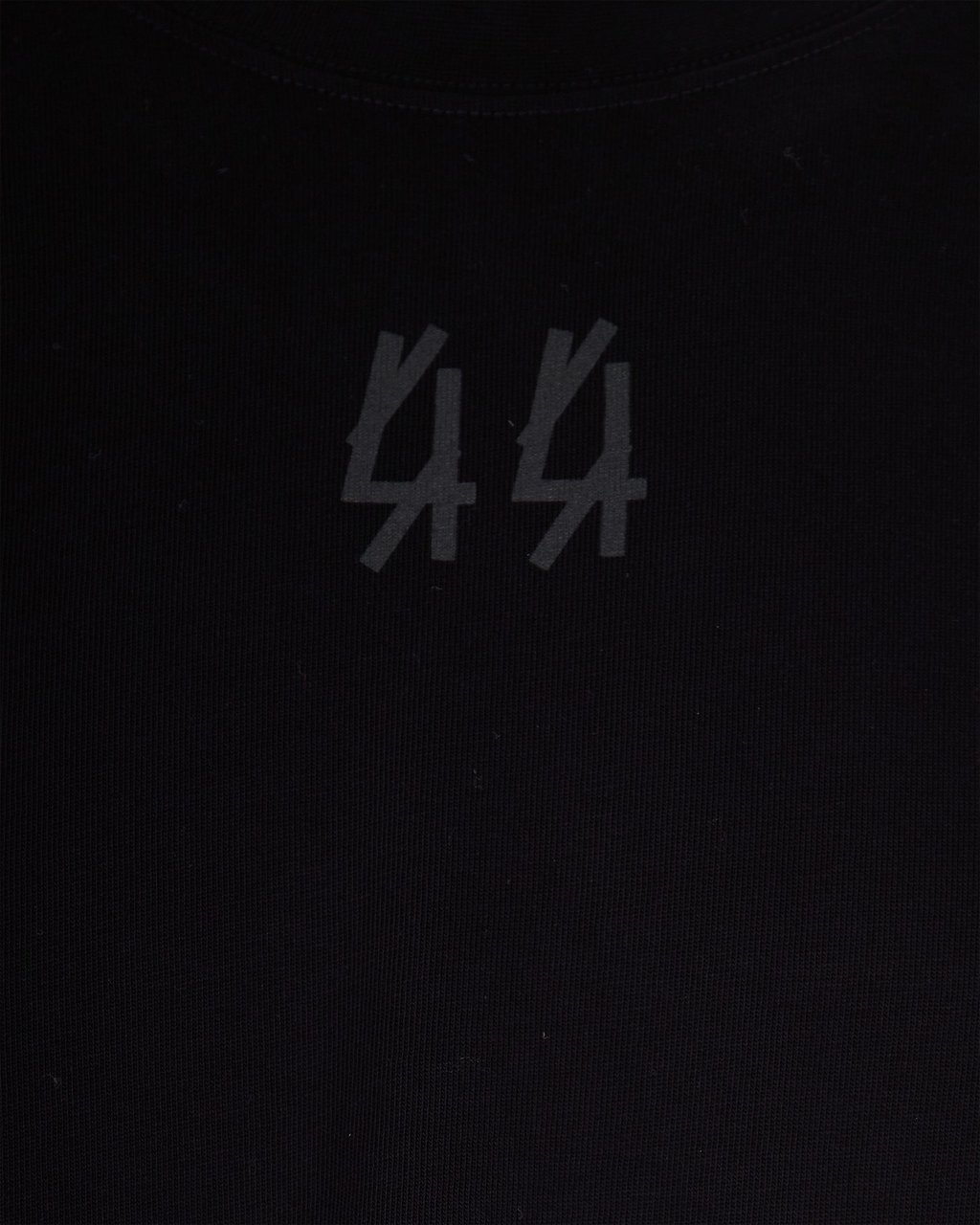 44 Label Group T-Shirts And Polos Black 44 Antracite Zwart
