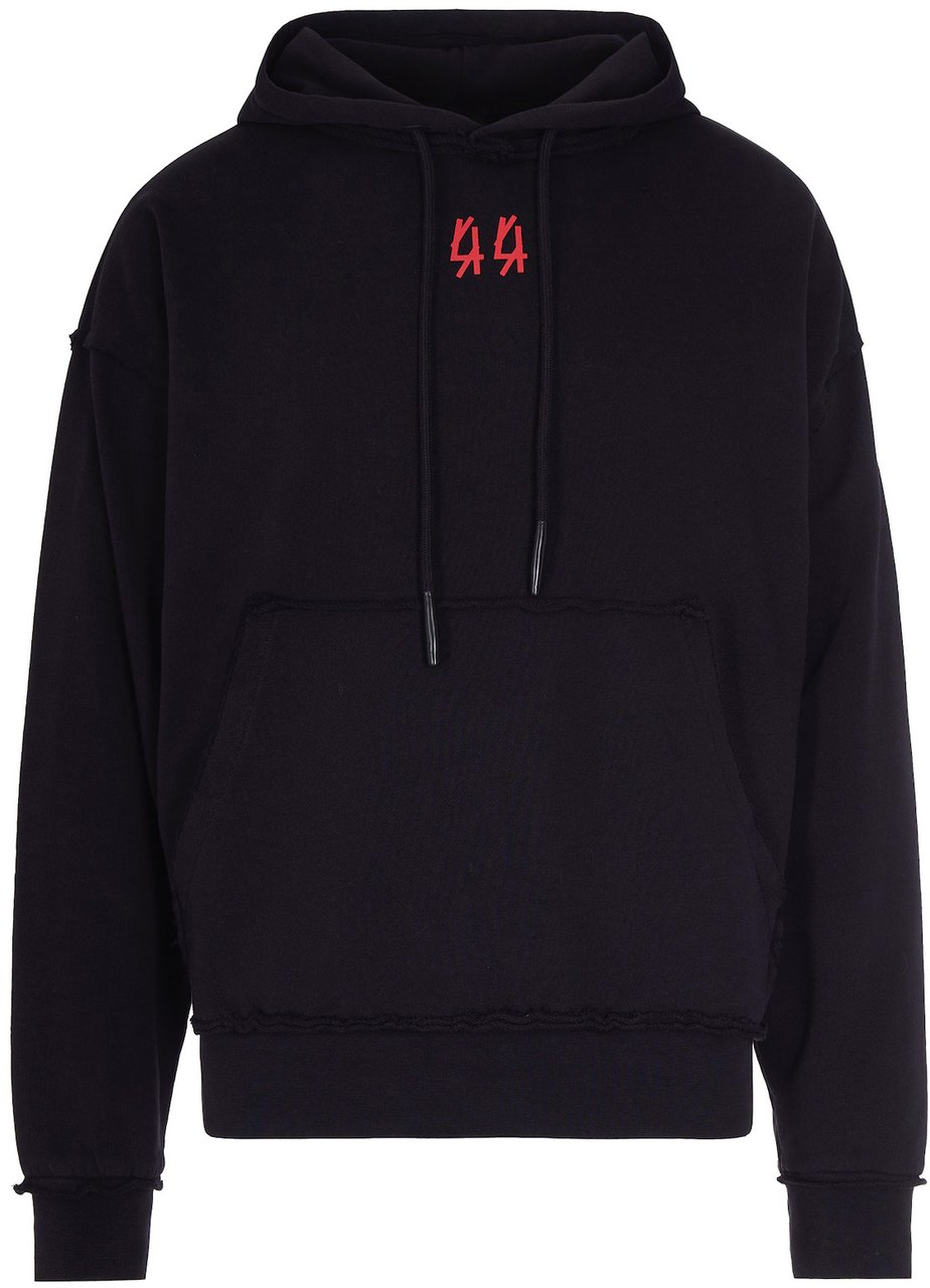 44 Label Group Sweaters Blackdrip High Risk Red Zwart