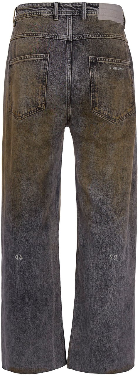 44 Label Group Trousers Greencast Heavy Dirty Bruin