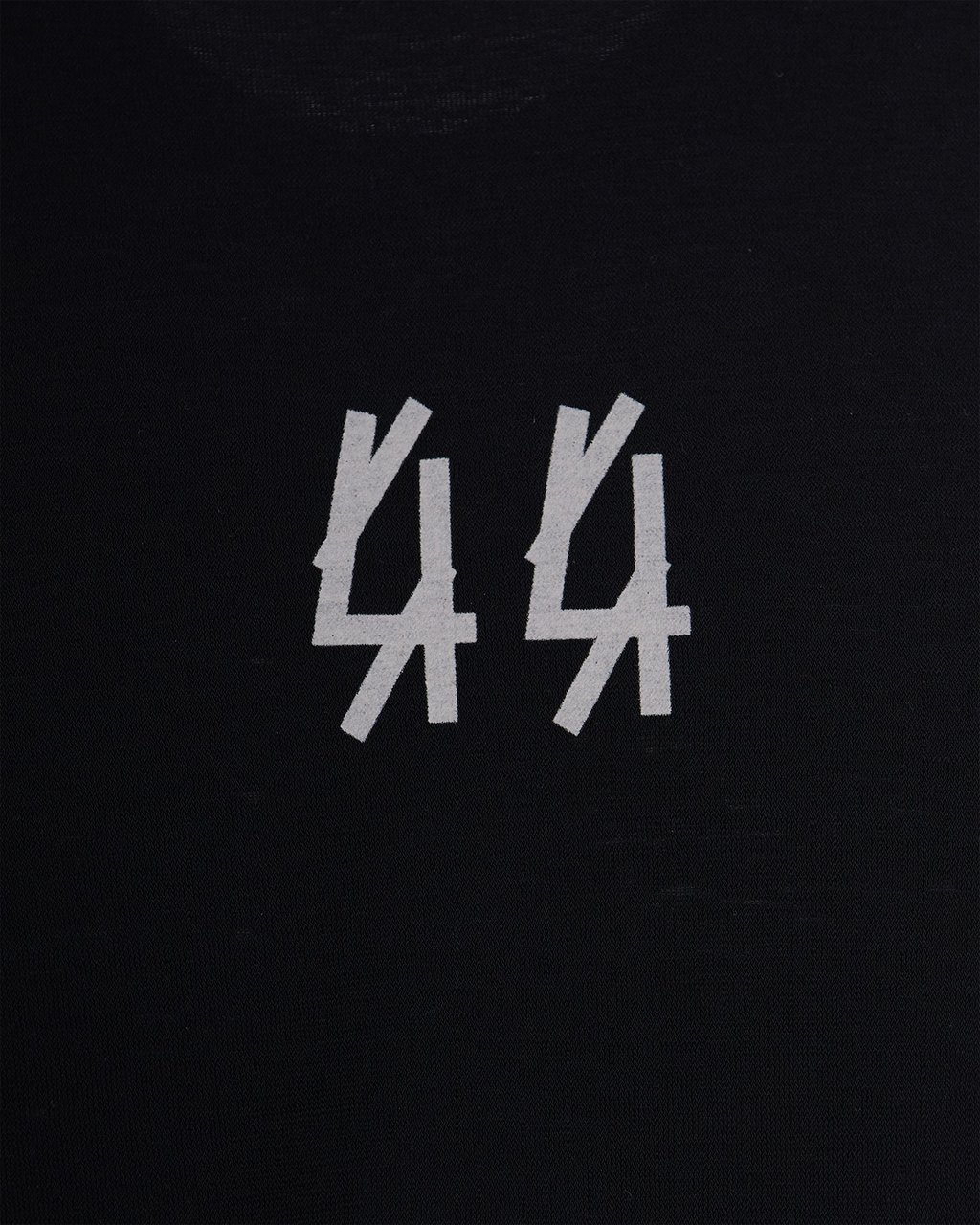 44 Label Group T-Shirts And Polos Smudge Black 44 Graff Dirty Zwart