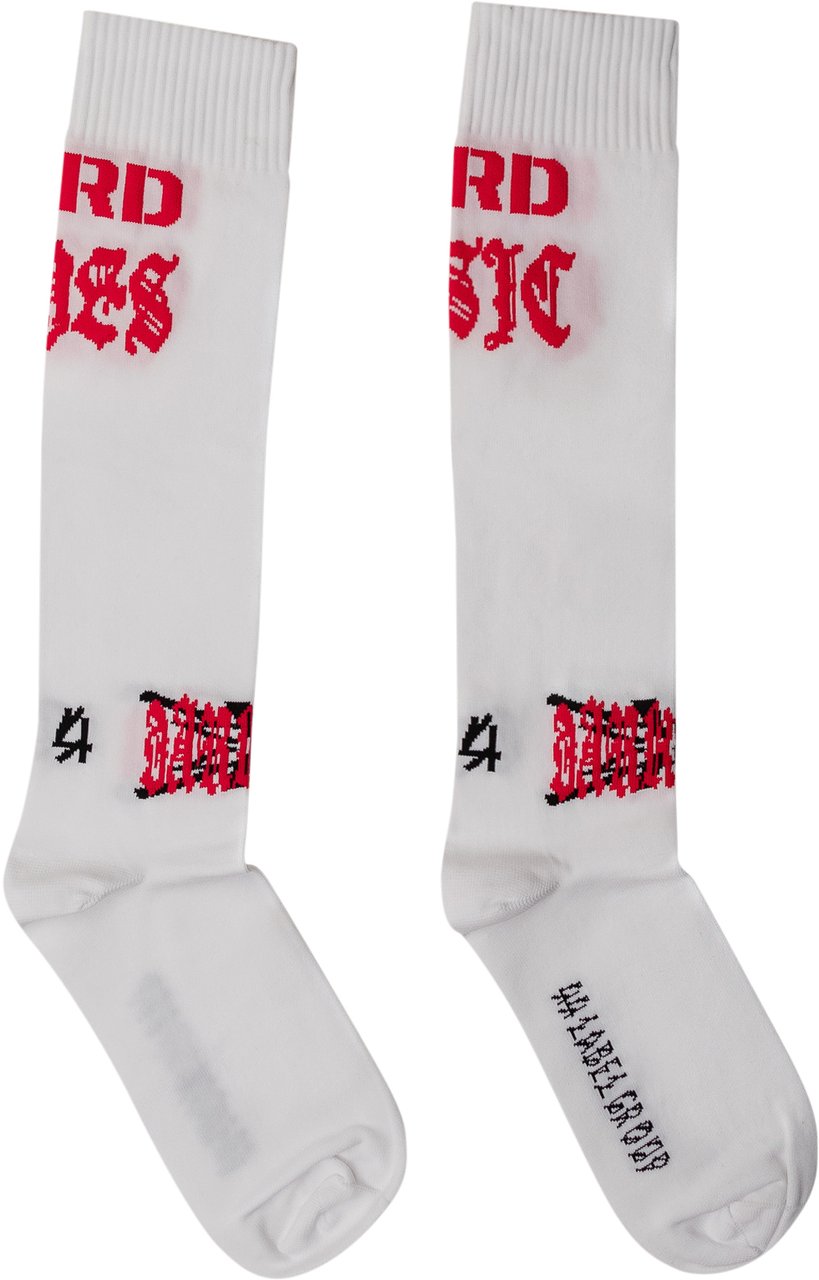 44 Label Group Calze a lunghezza polpaccio con grafica Wit