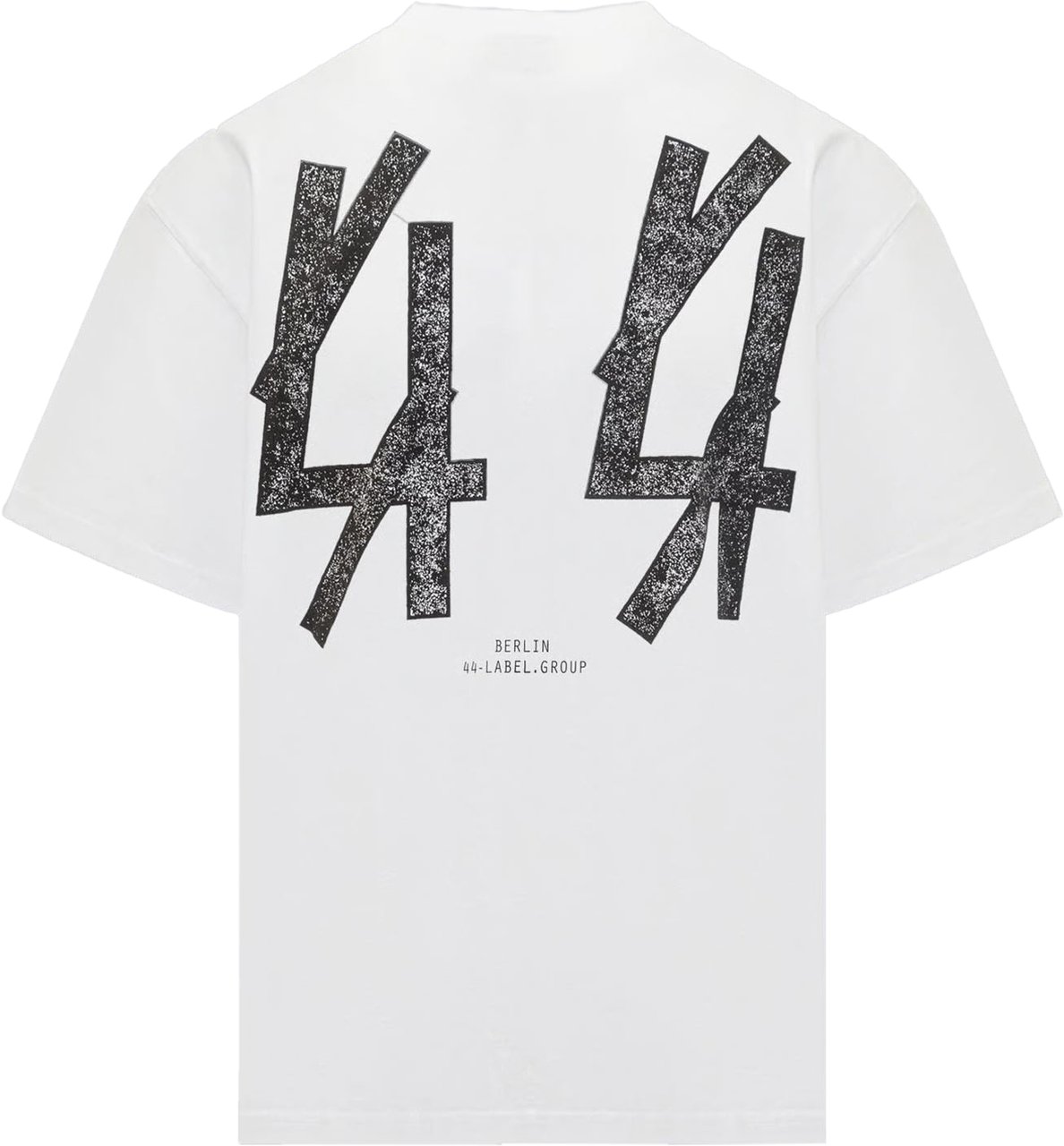 44 Label Group GUESTLIST PRINT T-SHIRT WHITE Wit