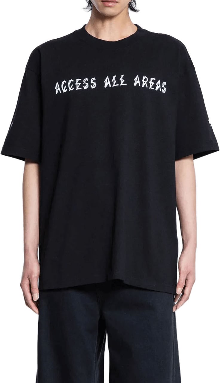 44 Label Group HANDSCHOENEN T-SHIRT ZWART Zwart