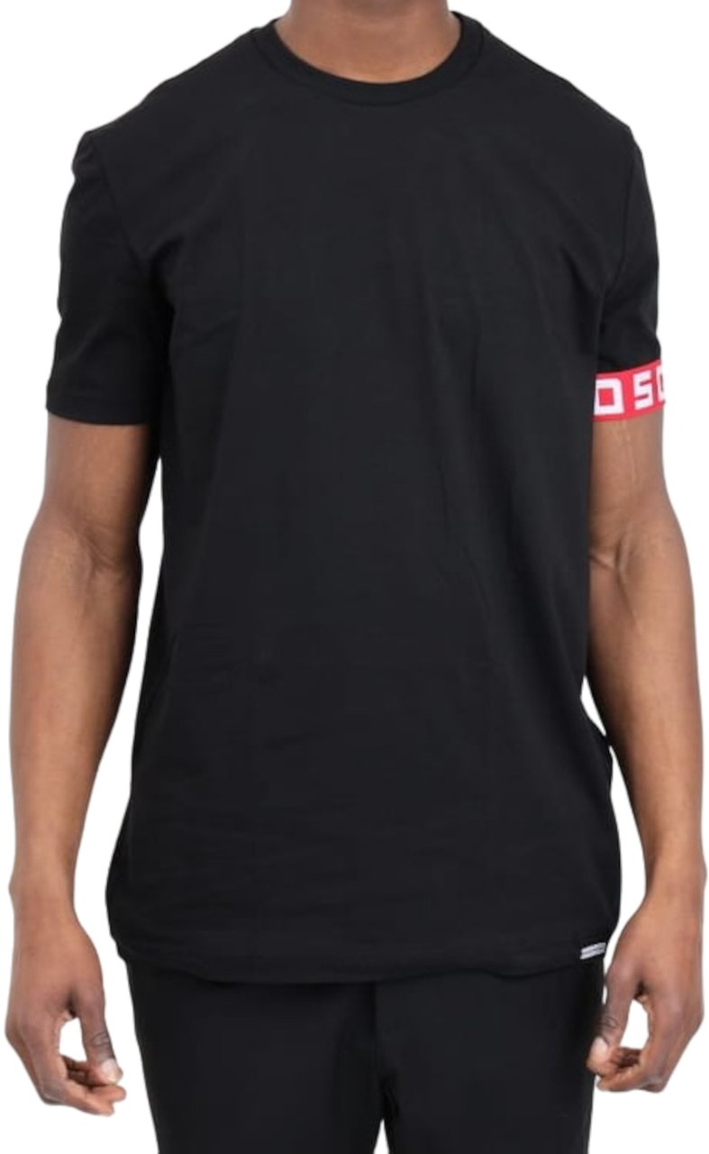 Dsquared2 Round Neck T-Shirt Zwart