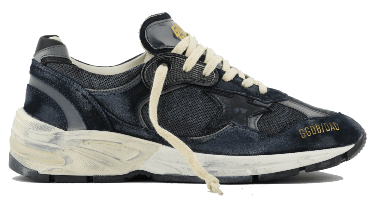 Golden Goose Running Dad Dark Blue Blauw