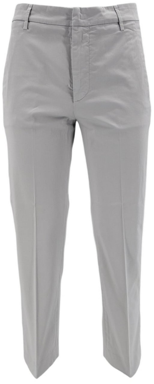 Dondup Trousers Grey Grijs