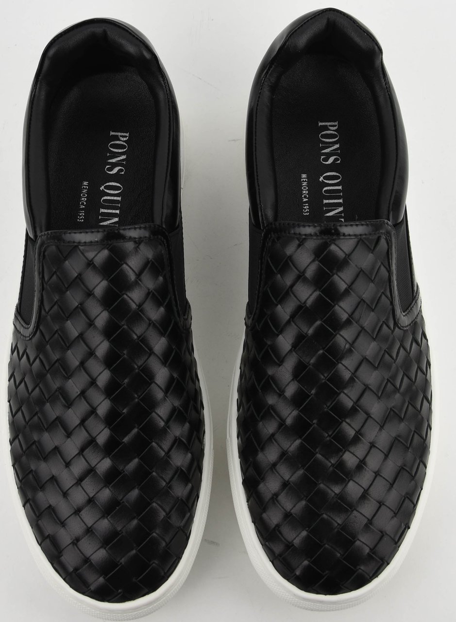 Paul Warmer Braided Loafer Black Zwart