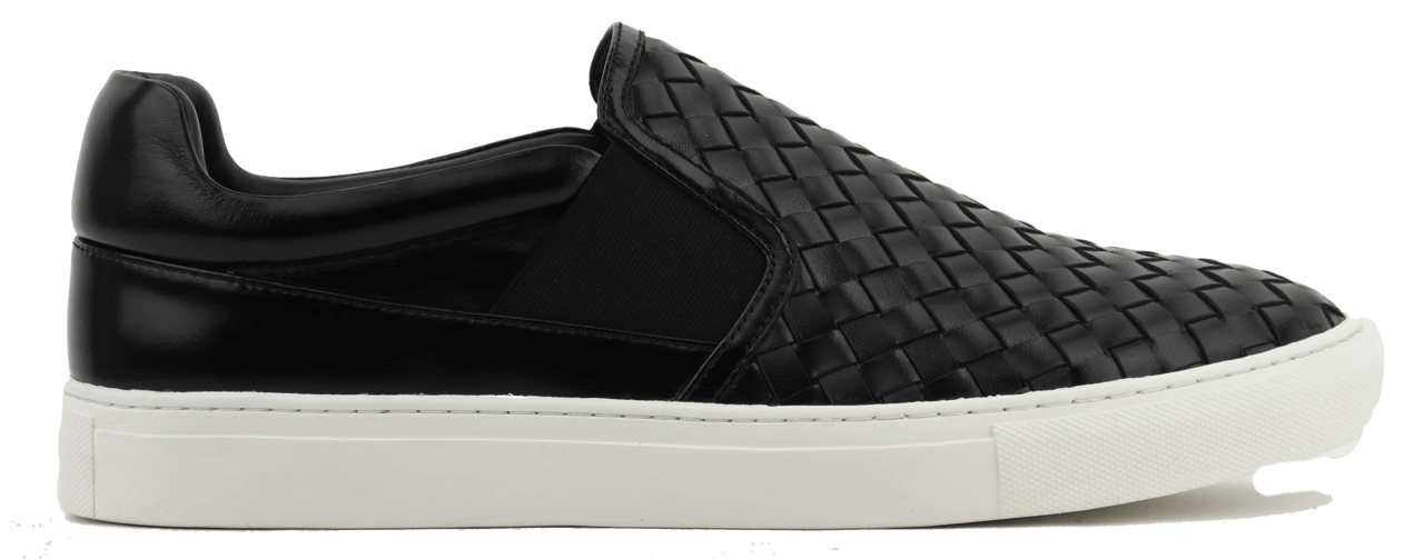 Paul Warmer Braided Loafer Black Zwart