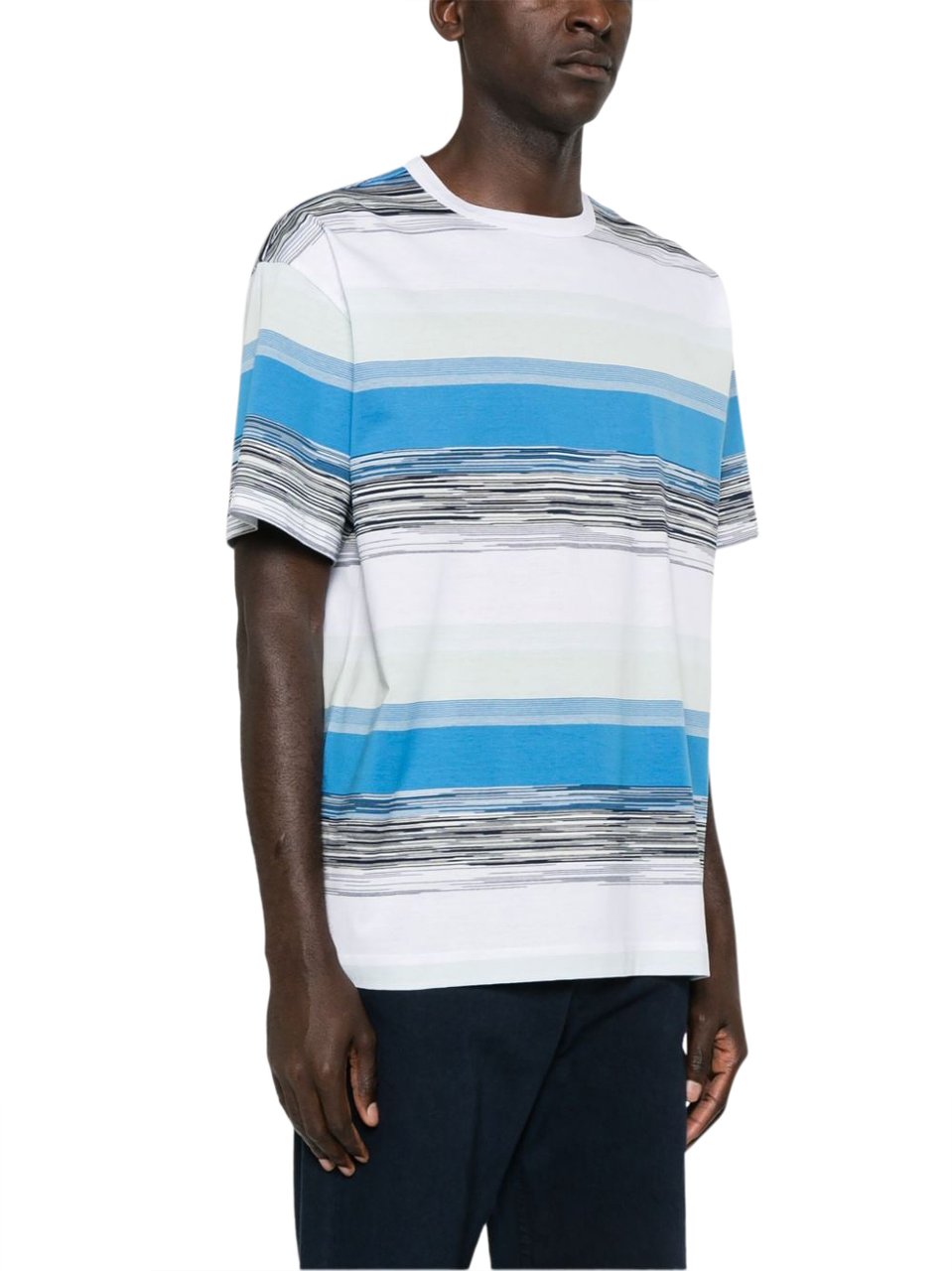 Missoni T-Shirts And Polos Blue Blauw