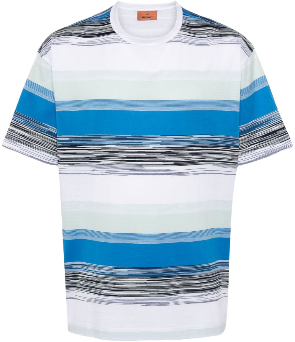 Missoni T-Shirts And Polos Blue Blauw