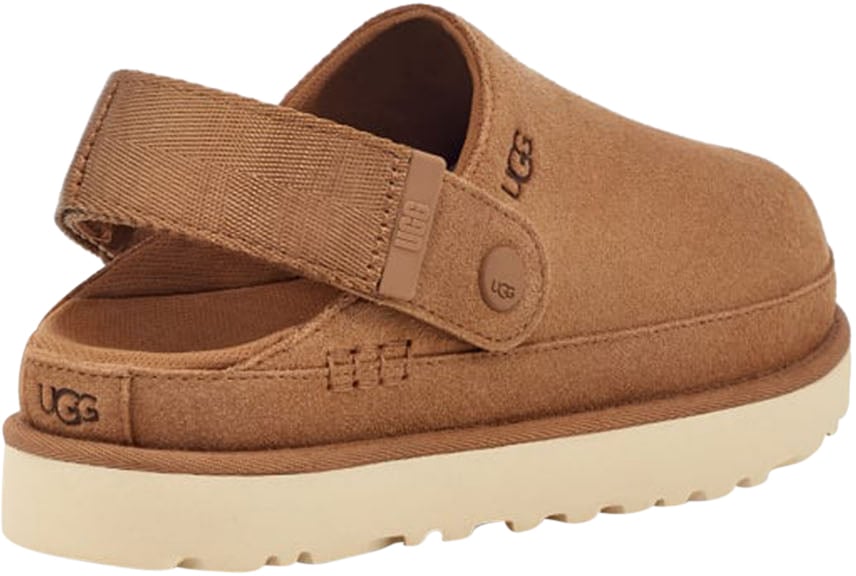 UGG Dames Goldenstar Clog Chestnut Beige