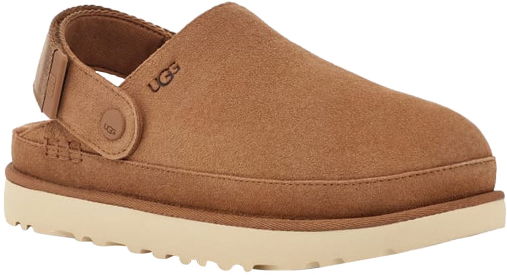 UGG Dames Goldenstar Clog Chestnut Beige